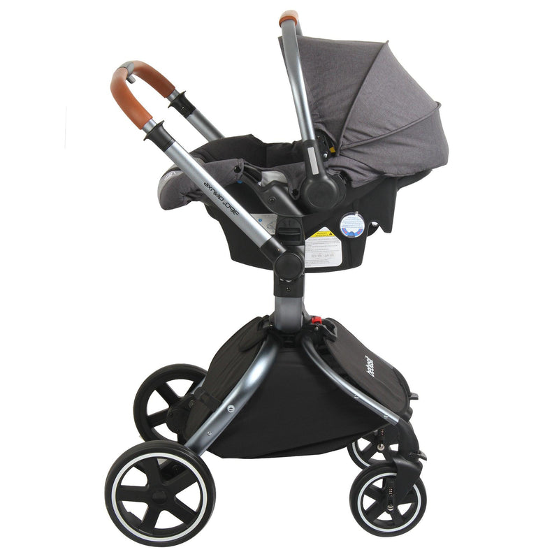 Coche Travel System Deluxe 360° Rosado - KIDSCLUB Tienda ONLINE