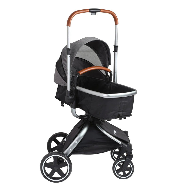 Coche Travel System Deluxe 360° SX Gris - KIDSCLUB Tienda ONLINE