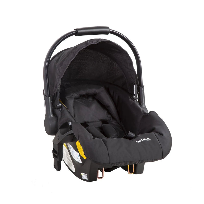 Coche Travel System Deluxe 360° SX Negro - KIDSCLUB Tienda ONLINE