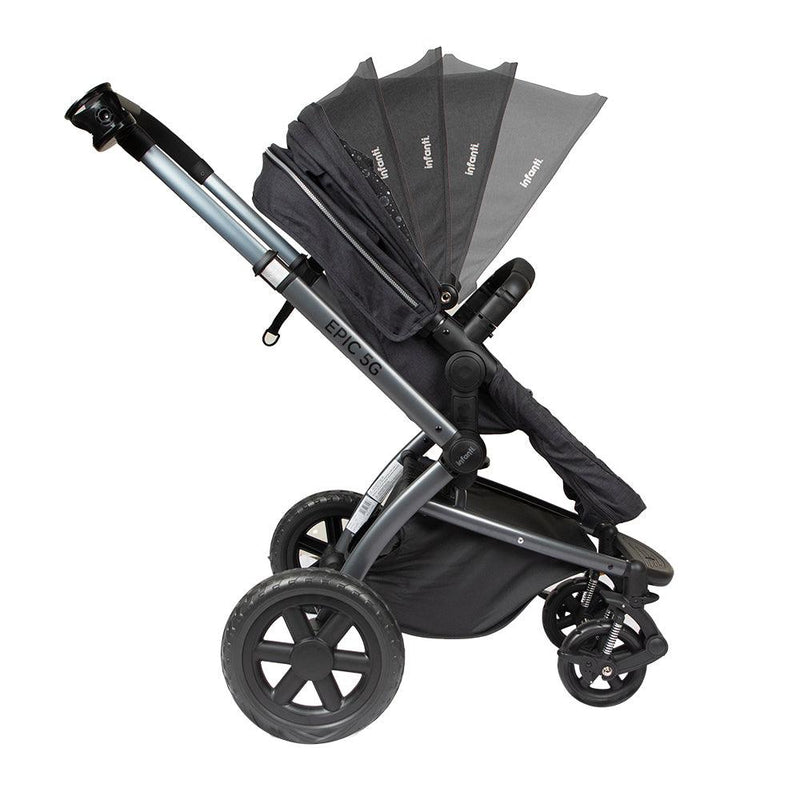Coche travel system epic 5g black, Infanti - KIDSCLUB Tienda ONLINE