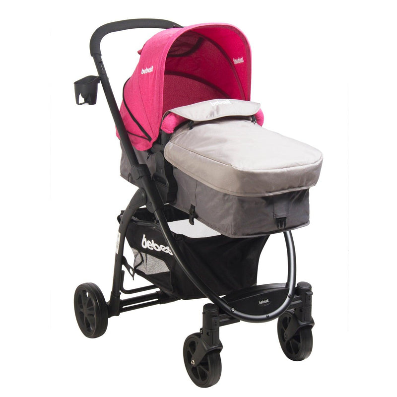 Coche Travel System Fénix Rosa - KIDSCLUB Tienda ONLINE