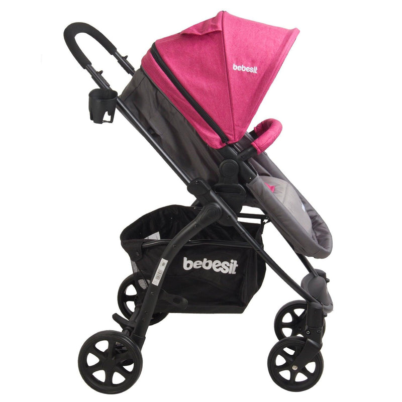 Coche Travel System Fénix Rosa - KIDSCLUB Tienda ONLINE