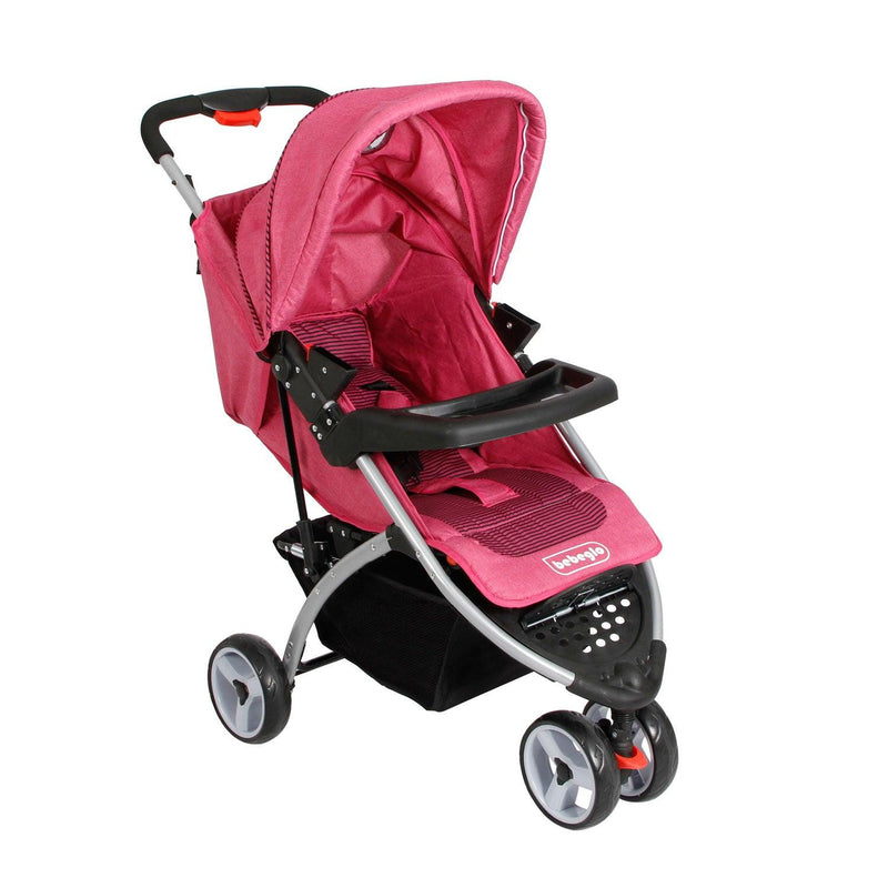 Coche travel system Fucsia RS-1320-2, Bebeglo - KIDSCLUB Tienda ONLINE
