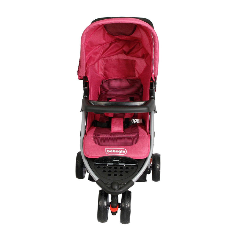 Coche travel system Fucsia RS-1320-2, Bebeglo - KIDSCLUB Tienda ONLINE