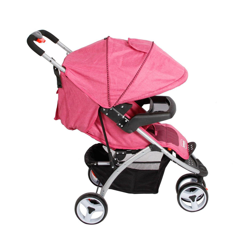 Coche travel system Fucsia RS-1320-2, Bebeglo - KIDSCLUB Tienda ONLINE