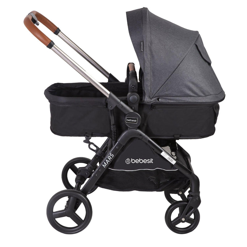 Coche Travel System Mars LX Gris - KIDSCLUB Tienda ONLINE