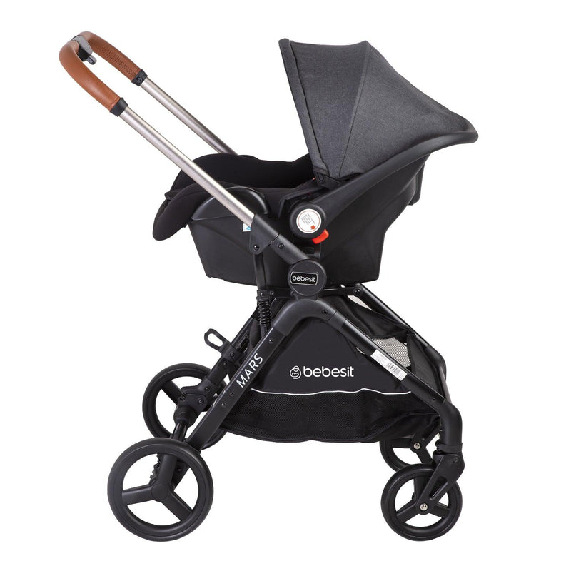 Coche Travel System Mars LX Gris - KIDSCLUB Tienda ONLINE