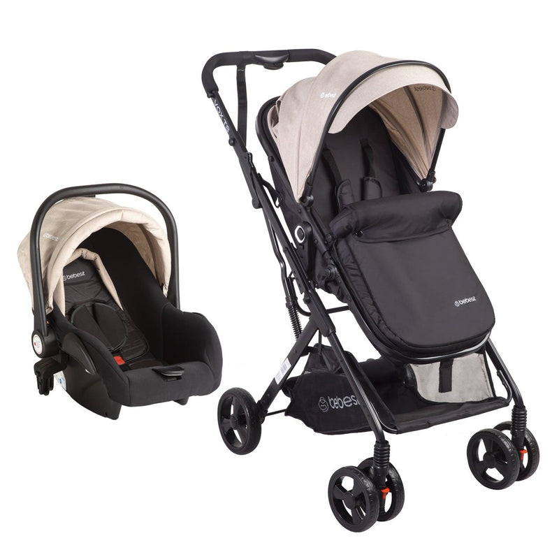 Coche Travel System Vox Beige, Bebesit - KIDSCLUB Tienda ONLINE