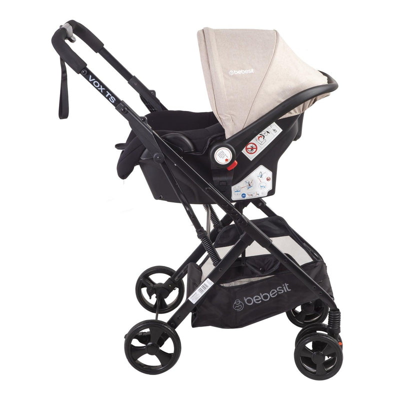 Coche Travel System Vox Beige, Bebesit - KIDSCLUB Tienda ONLINE