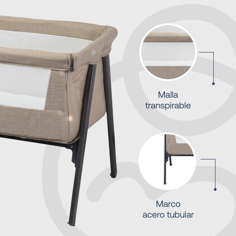 Cuna Colecho Easy Beige, Bebesit - KIDSCLUB Tienda ONLINE