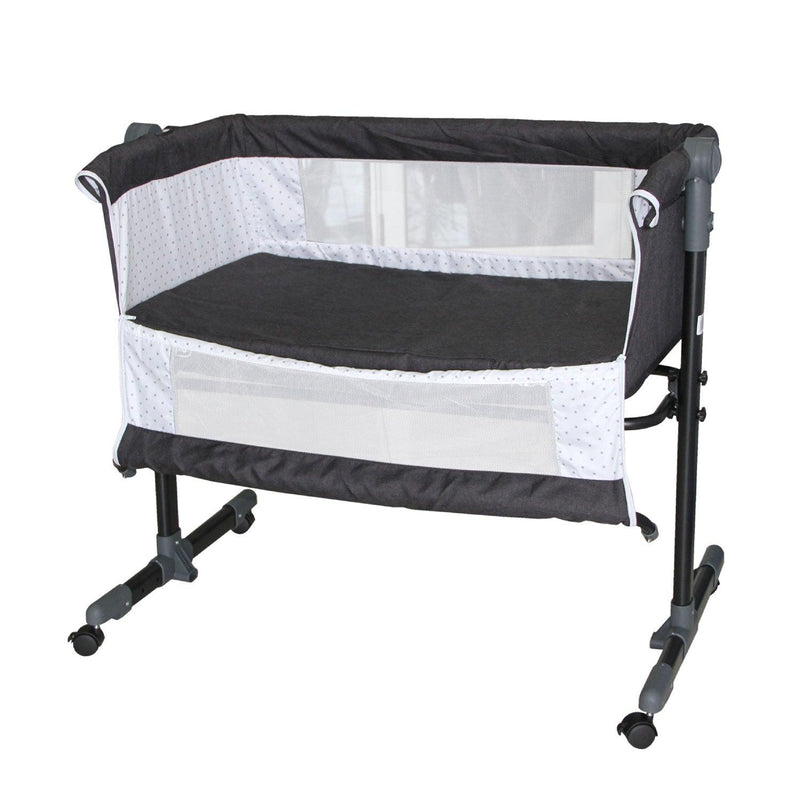 Cuna Colecho Mecedor Near Gris Rs-6010-1, Bebeglo - KIDSCLUB Tienda ONLINE