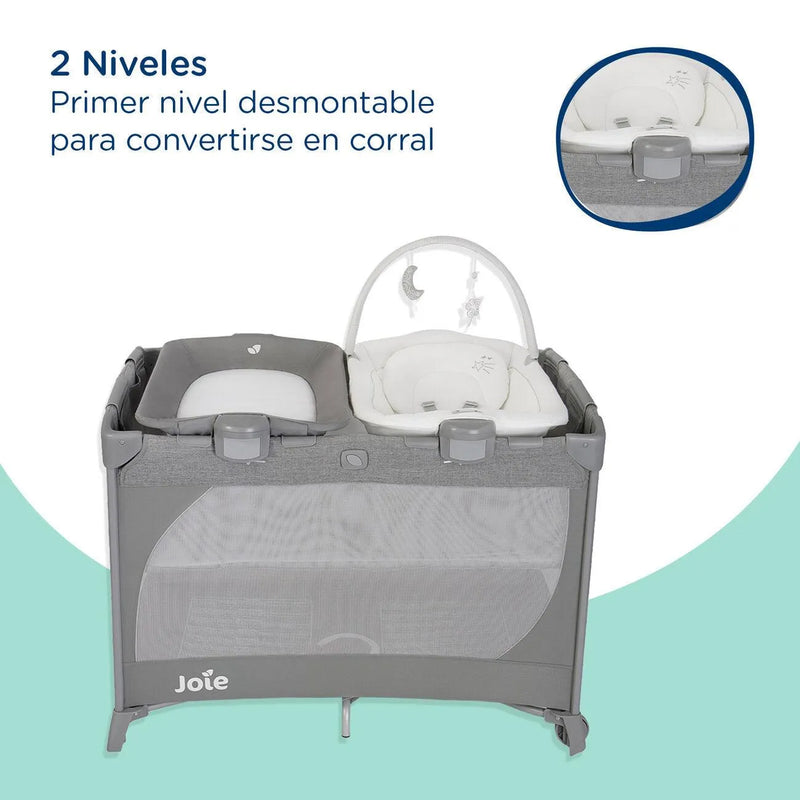 Cuna Pack and Play Commuter Cambiador y Silla Starry Night, Joie - KIDSCLUB Tienda ONLINE