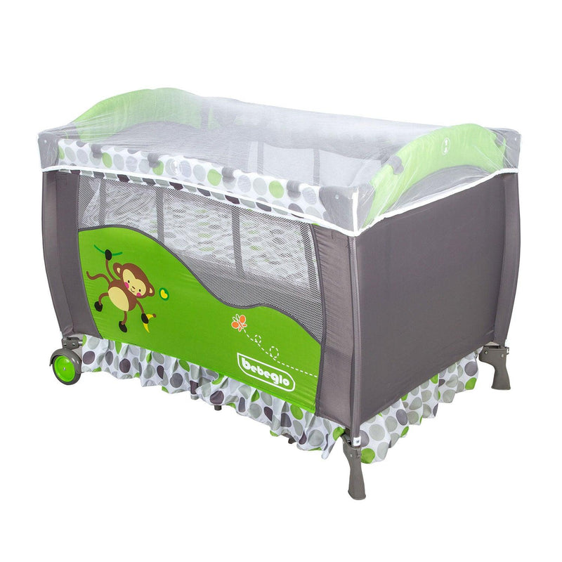 Cuna Pack & Play verde oliva RS-6190-5, Bebeglo - KIDSCLUB Tienda ONLINE