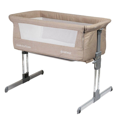 Cuna Side By Side 6042 Beige, Bebesit - Kidsclub