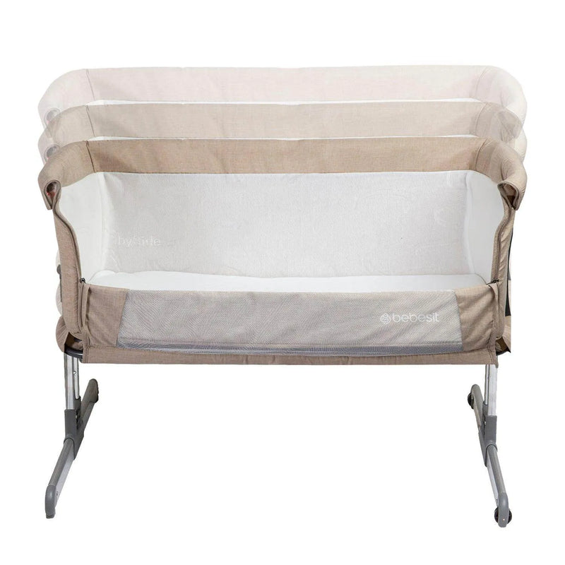 Cuna Side By Side 6042 Beige, Bebesit - Kidsclub