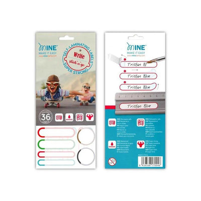 Etiquetas laminadas para ropa, Mine - KIDSCLUB Tienda ONLINE