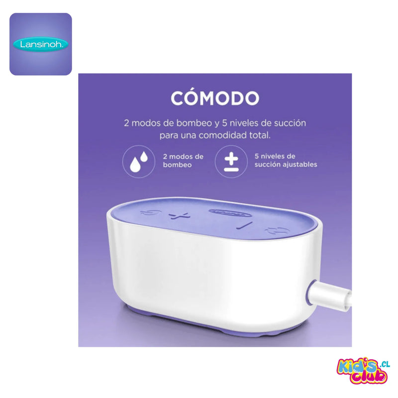 EXTRACTOR DE LECHE ELECTRICO COMPACT SINGLE LANSINOH - KIDSCLUB Tienda ONLINE