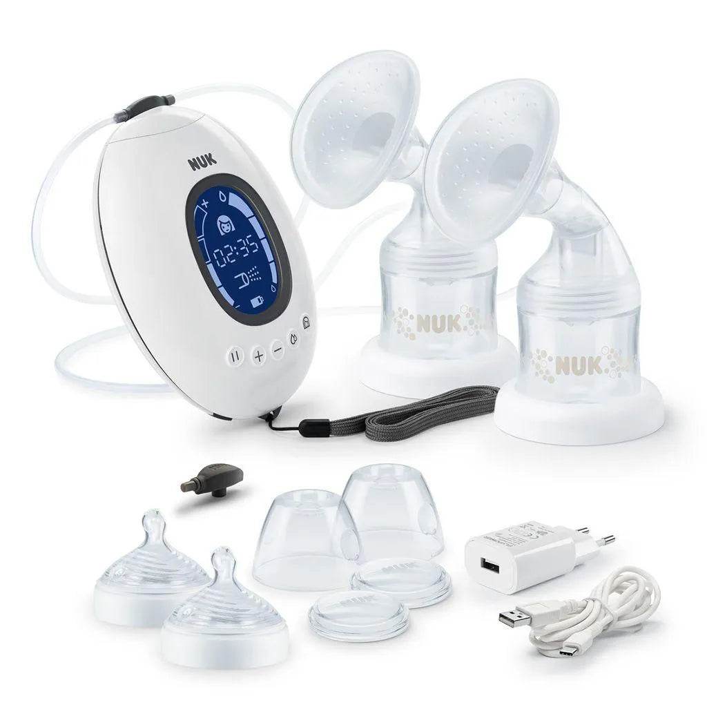 Extractor De Leche Nuk Doble Nature Sense - Kidsclub