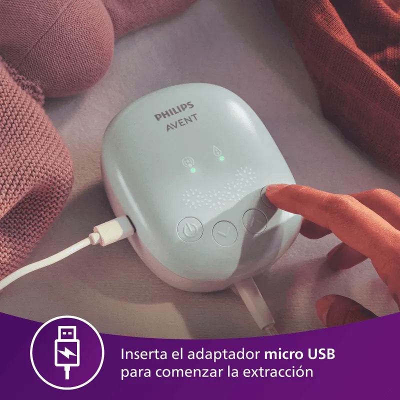 Extractor Eléctrico Simple 4 niveles de estimulación SCF323/11, Philips Avent - Kidsclub