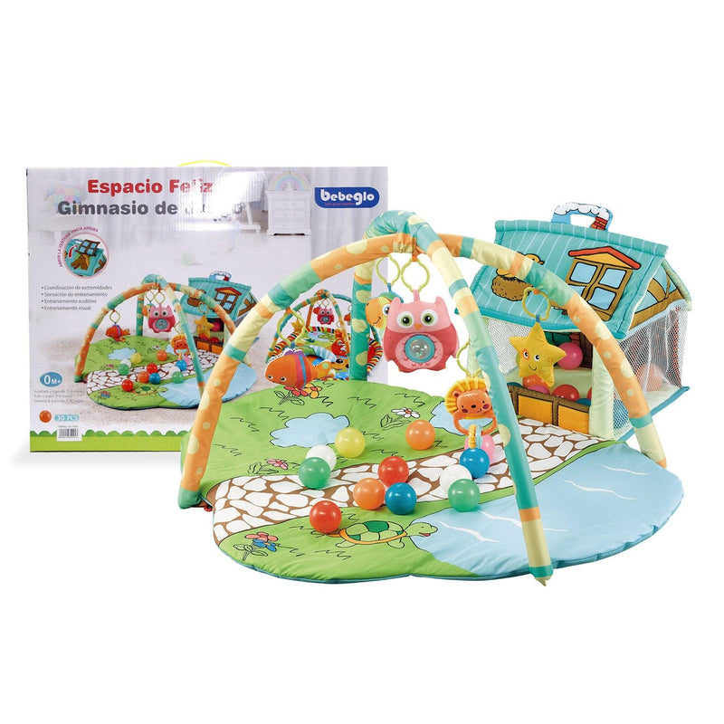 Gimnasio 2 arcos Celeste RS-18410, Bebeglo - KIDSCLUB Tienda ONLINE