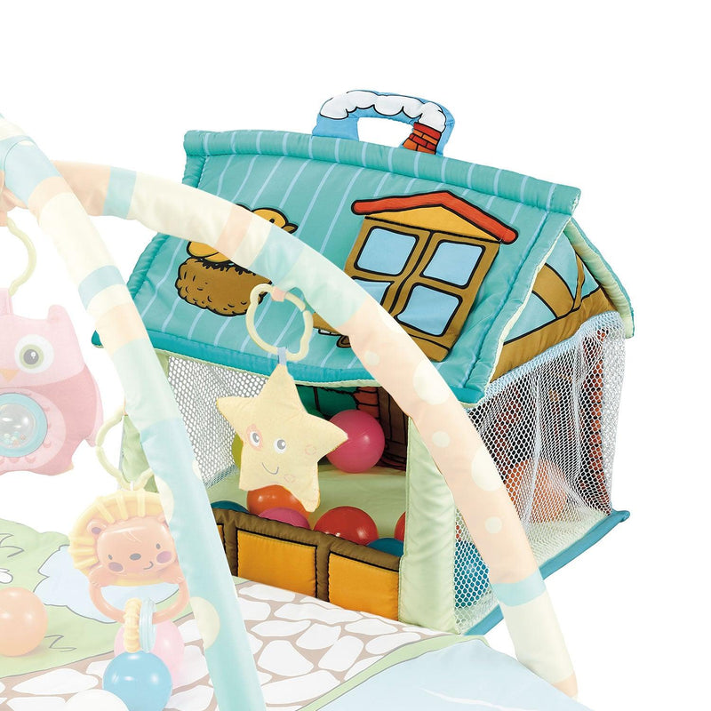 Gimnasio 2 arcos Celeste RS-18410, Bebeglo - KIDSCLUB Tienda ONLINE