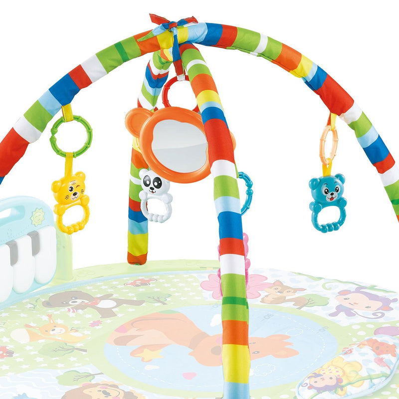 Gimnasio musical 2 arcos Azul, Bebeglo - KIDSCLUB Tienda ONLINE