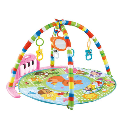 Gimnasio musical 2 arcos Rosado, Bebeglo - KIDSCLUB Tienda ONLINE