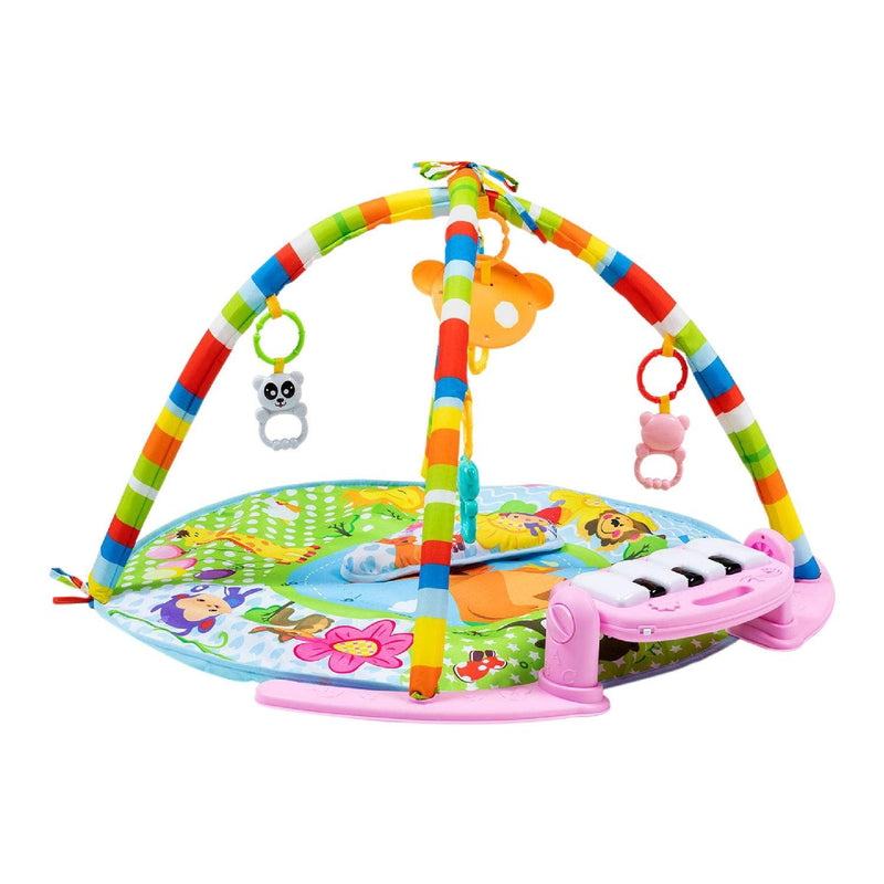 Gimnasio musical 2 arcos Rosado, Bebeglo - KIDSCLUB Tienda ONLINE