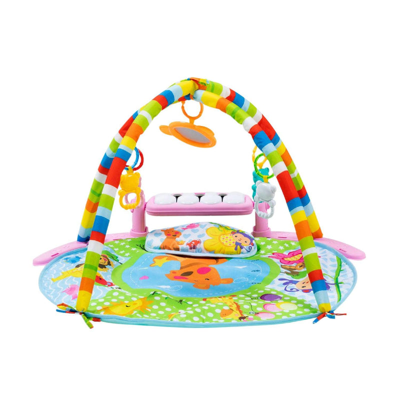 Gimnasio musical 2 arcos Rosado, Bebeglo - KIDSCLUB Tienda ONLINE