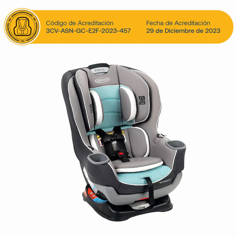 Silla de Auto Convertible Extend2Fit Spire, Graco