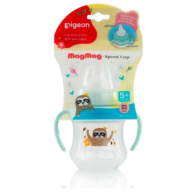 Magmag Vaso Con Asas Pigeon , Boquilla , 200 Ml. 5+meses - KIDSCLUB Tienda ONLINE