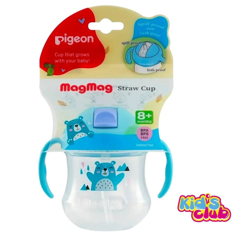 MagMag Vaso Con Asas Pigeon , Boquilla , 200 Ml. 8+ Meses - KIDSCLUB Tienda ONLINE