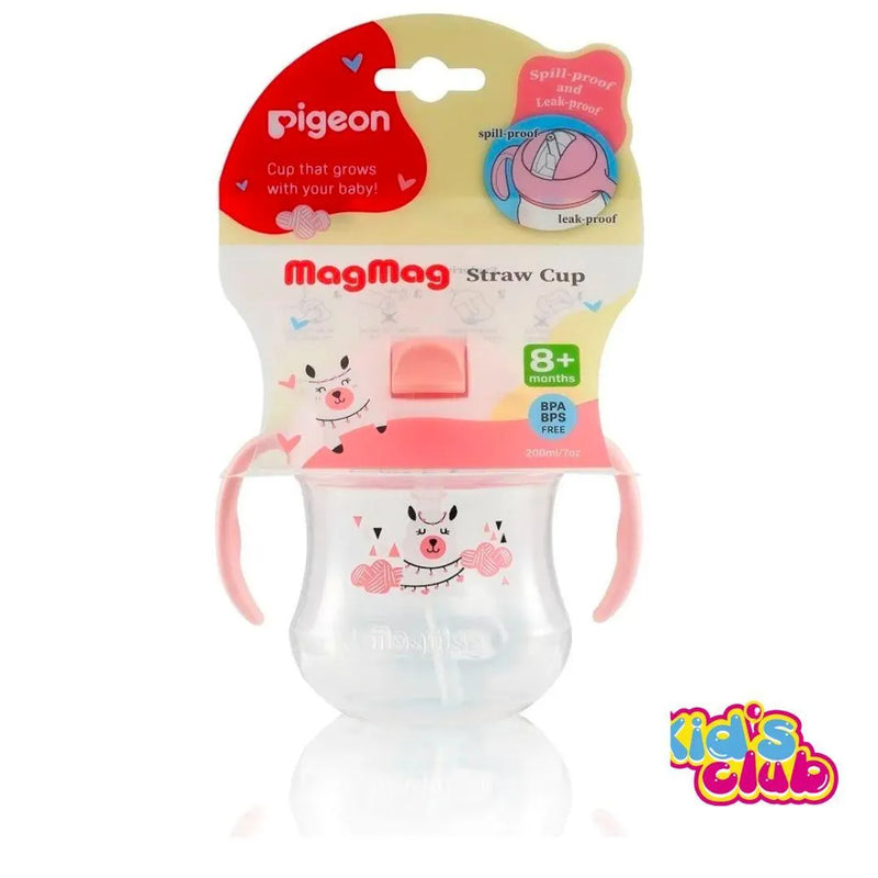 MagMag Vaso Con Asas Pigeon , Boquilla , 200 Ml. 8+ Meses - KIDSCLUB Tienda ONLINE