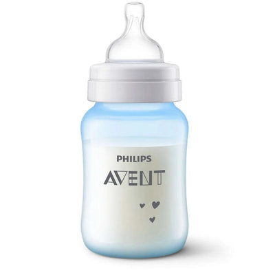 Mamadera Anticolic Avent +3Ml Celeste Elefante 260ml - KIDSCLUB Tienda ONLINE