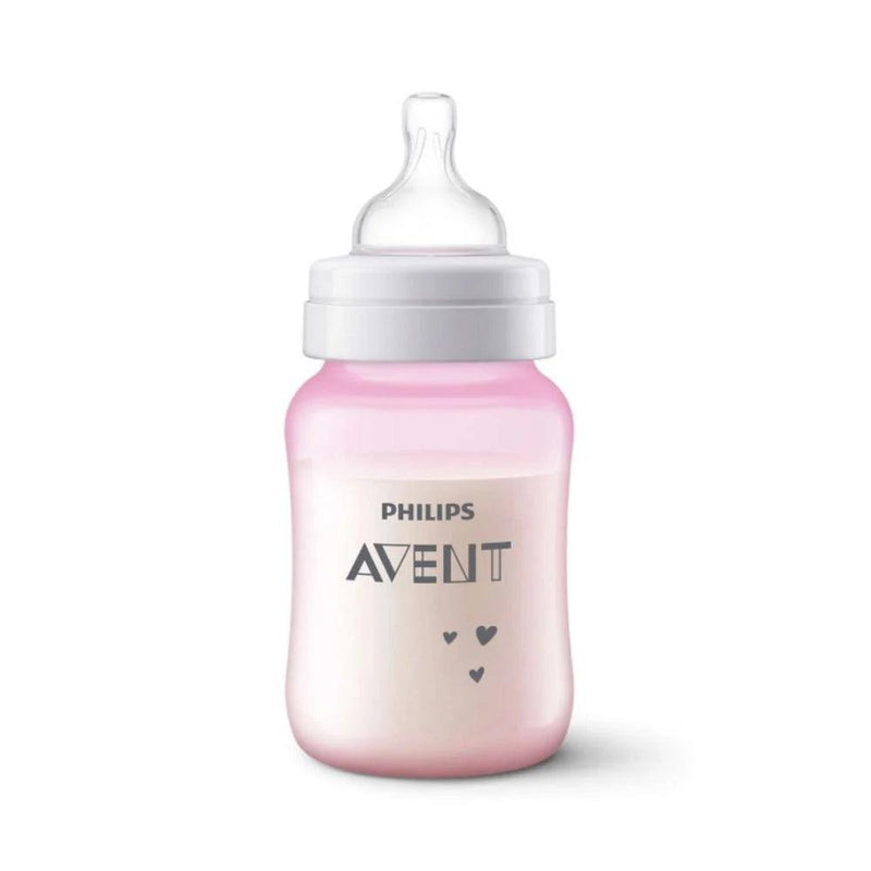 Mamadera Anticolic Avent +3Ml Rosa Oveja 260ml - KIDSCLUB Tienda ONLINE
