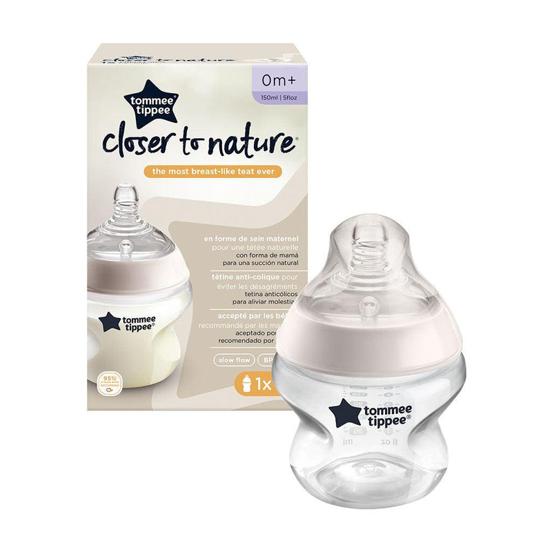 Mamadera Closer to Nature 150 ml, TOMMEE TIPPEE - KIDSCLUB Tienda ONLINE