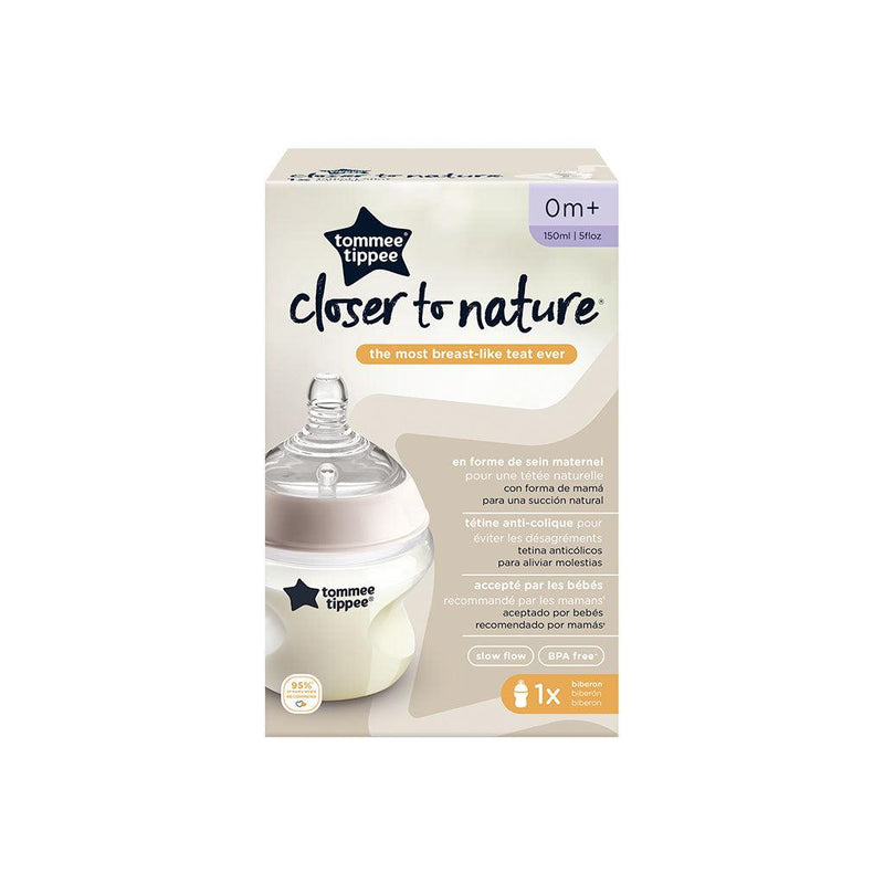 Mamadera Closer to Nature 150 ml, TOMMEE TIPPEE - KIDSCLUB Tienda ONLINE
