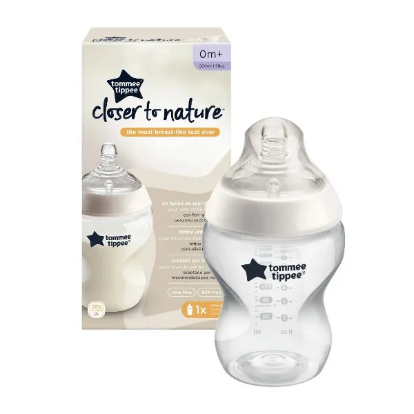 Mamadera Closer to Nature 260 ml, TOMMEE TIPPEE - KIDSCLUB Tienda ONLINE