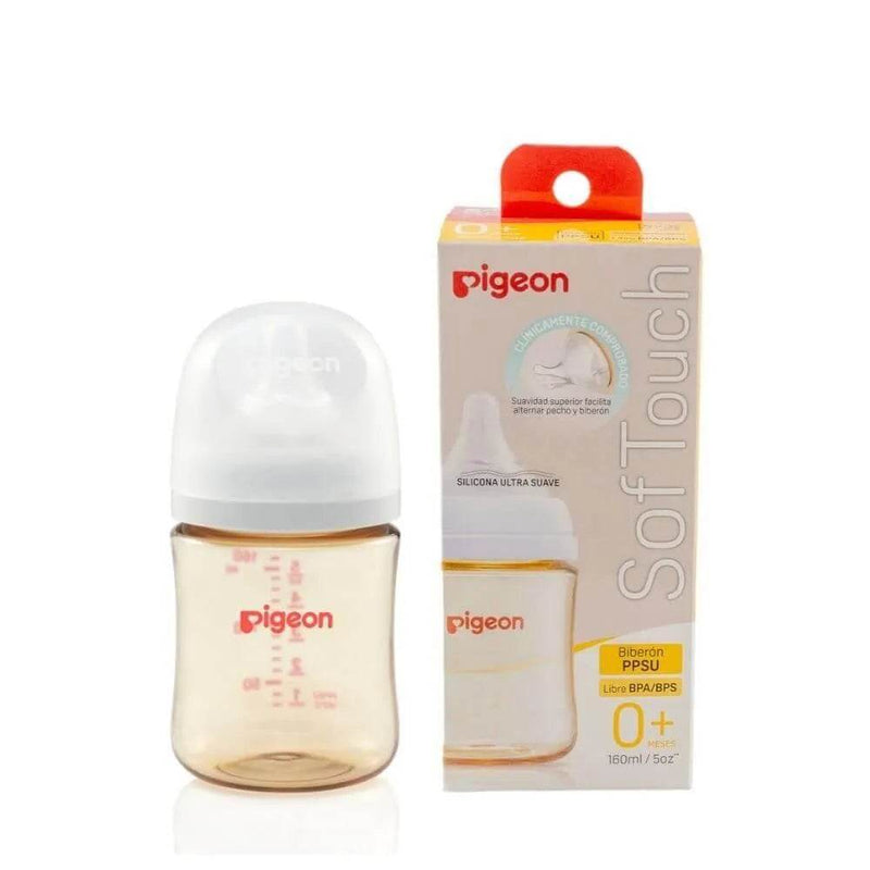 Mamadera Softouch PPSU 160ml, Pigeon - KIDSCLUB Tienda ONLINE