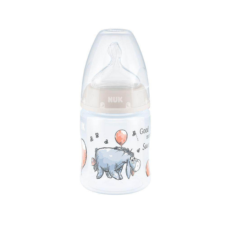 Mamadera NUK F.CHOICE SENSOR DE TEMPERATURA Winnie The Pooh 150 ml (0-6 meses) - KIDSCLUB Tienda ONLINE