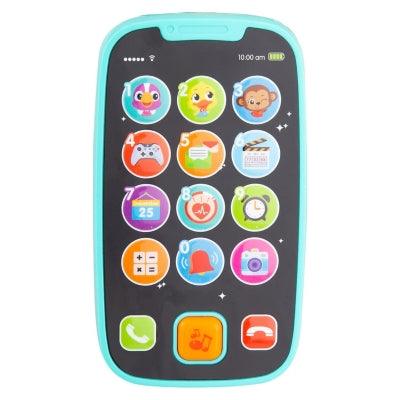 Mi primer Smartphone Celeste, Hola Toys - KIDSCLUB Tienda ONLINE