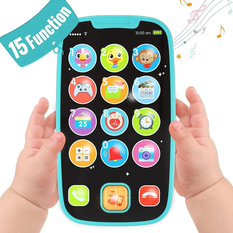 Mi primer Smartphone Celeste, Hola Toys - KIDSCLUB Tienda ONLINE