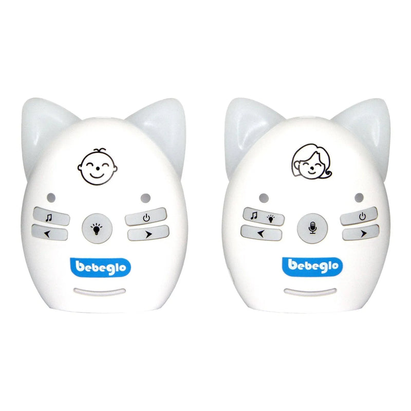 Monitor inalámbrico de audio para bebés Blanco, Bebeglo - KIDSCLUB Tienda ONLINE