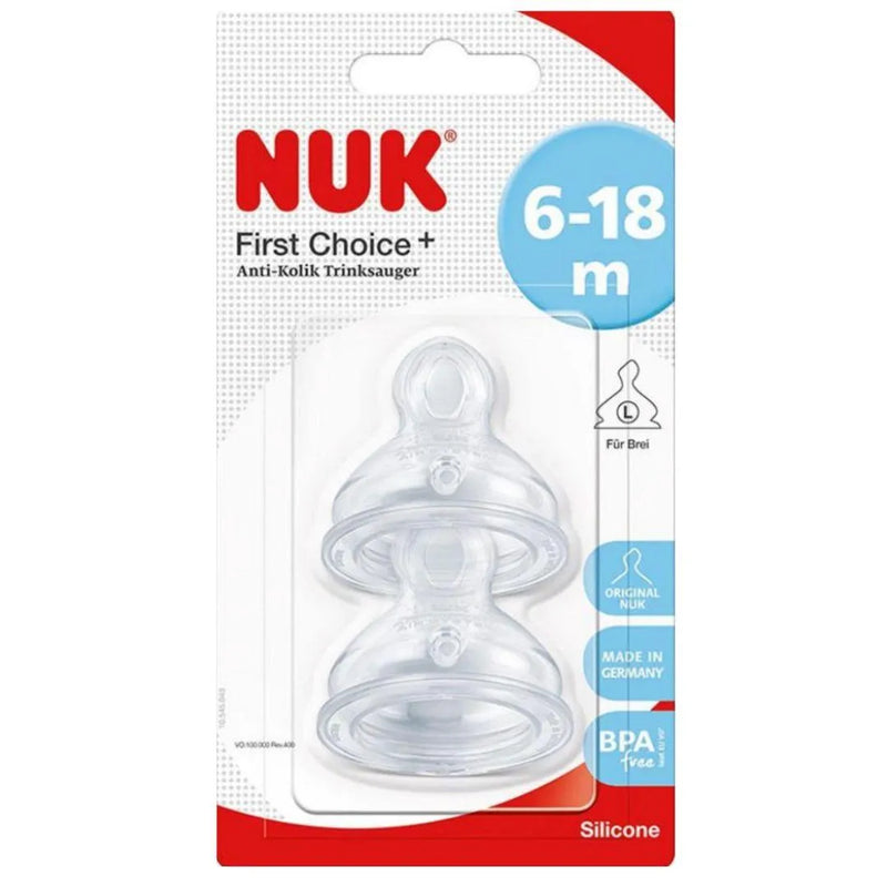 NUK FIRST CHOICE Tetina Silicona Etapa 2 (6m+) - KIDSCLUB Tienda ONLINE