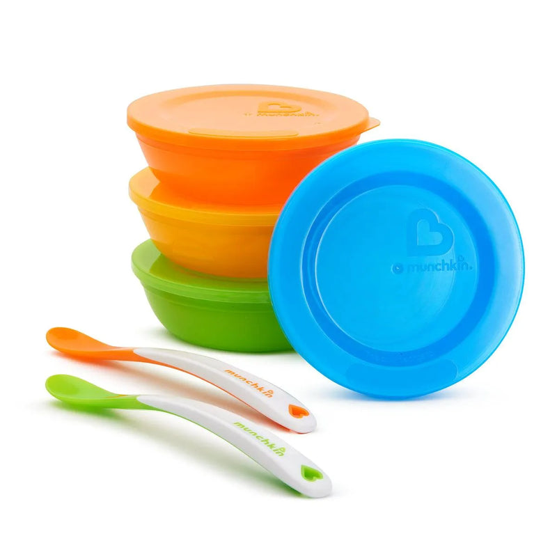 pack 4 bowls love, Munchkin - KIDSCLUB Tienda ONLINE