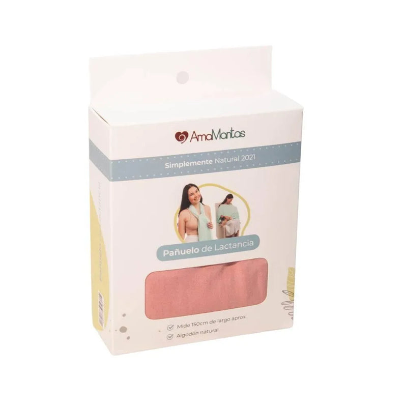 Pañuelo de Lactancia Multiuso Algodón Palo Rosa, Amamantas - KIDSCLUB Tienda ONLINE