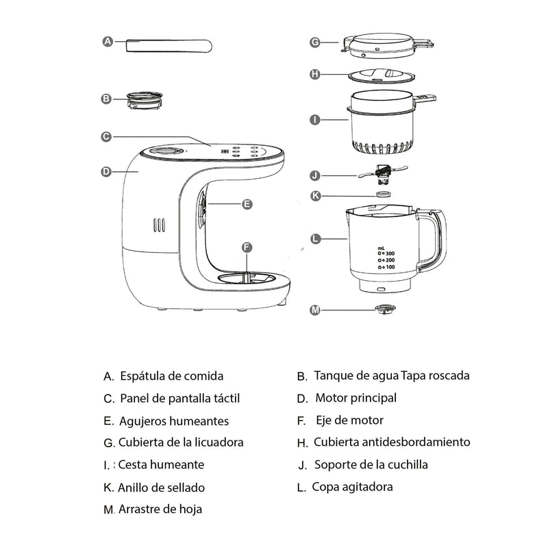 Procesador de Alimentos Winser Cook, Bebesit - Kidsclub