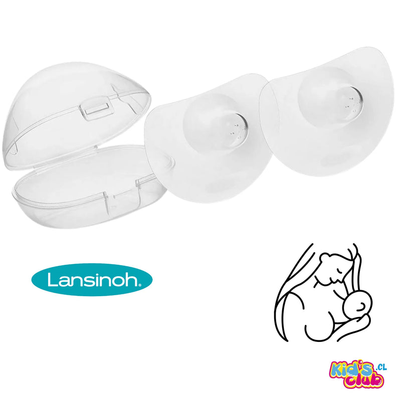 Protector de pezón LANSINOH 20 mm. X 2 u. - KIDSCLUB Tienda ONLINE