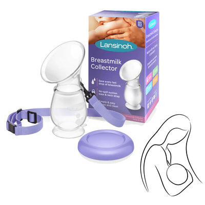 RECOLECTOR DE LECHE MATERNA LANSINOH - KIDSCLUB Tienda ONLINE