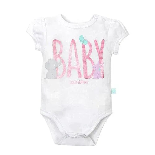 Set 2 Bodys Manga Corta Blanco Mariposa Niña 12-18M - KIDSCLUB Tienda ONLINE